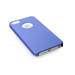 Pouzdro DEVIA Rubber iPhone 5S/5/SE blue
