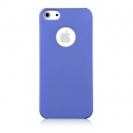 Pouzdro DEVIA Rubber iPhone 5S/5/SE blue