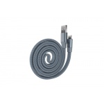 Kabel DEVIA Ring Y1 micro USB Typ-C gray 0,8m 005404