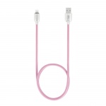 Datový kabel Trendy Beeyo Apple iPhone 5/5S/6/6S/SE růžová 26876