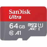 + SanDisk Ultra microSDXC 64GB 100MB/s + adaptér, 173448