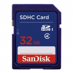 SanDisk SDHC 32GB Class 4, SDSDB-032G-B35
