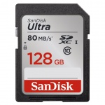 SanDisk Ultra SDXC 128GB 80MB/s Class10 UHS-I, SDSDUNC-128G-GN6IN
