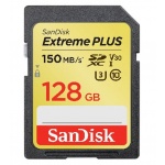 SanDisk Extreme Plus SDXC 128GB 150MB/s V30 UHS-I, SDSDXW5-128G-GNCIN