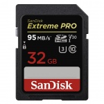 SanDisk Extreme PRO/SDHC/32GB/95MBps/UHS-I U3 / Class 10, SDSDXXG-032G-GN4IN