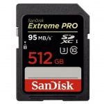 SanDisk Extreme Pro SDXC 512GB 95MB/s C10 UHS-I, SDSDXPA-512G-G46