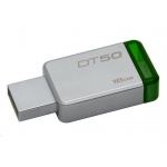 16GB Kingston USB 3.0 DT50 kovová zelená, DT50/16GB