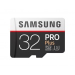 Samsung micro SDHC 32GB PRO Plus + SD adaptér, MB-MD32GA/EU