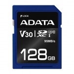 ADATA V30S/SDXC/128GB/95MBps/UHS-I U3 / Class 10, ASDX128GUI3V30S-R