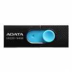 16GB ADATA UV220 USB black/blue, AUV220-16G-RBKBL