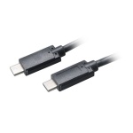 AKASA - USB 3.1 typ C na typ C kabel - 100 cm, AK-CBUB26-10BK