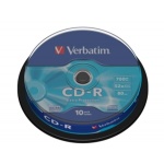 VERBATIM CD-R(10-Pack)Spindl/52x/700MB, 43437