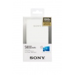 Sony Powerbank CP-E6BW bílý, 5800mAh, CP-E6W