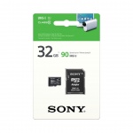 SONY microSD karta 32GB, class10, 90MB/s, adapter, SR32UYA