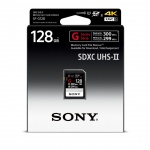 SONY SD karta SFG1G, 128GB, class 10/ U3, až 300MB/s, SFG1G