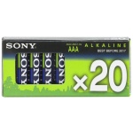 SONY Alkalické baterie AM4M20X, 20ks LR2/AAA, Stamina Plus, AM4-M20X