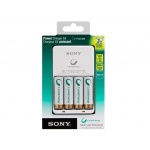 Sony NiMH Compact nabíječka BCG-34HH4KN,4x 2100mAh, BCG-34HH4KN