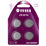 TESLA - baterie TESLA CR2016, 4ks, CR2016, 1099137154