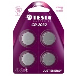 TESLA - baterie TESLA CR2032, 4ks, CR2032, 1099137111