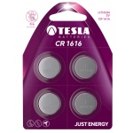 TESLA - baterie TESLA CR1616, 4ks, CR1616, 1099137155