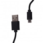 WHITENERGY WE Datový kabel micro USB 100cm černý, 09965