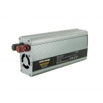 WHITENERGY WE Měnič napětí DC/AC 24V / 230V, 800W, USB, 06586