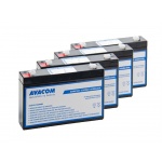 Bateriový kit AVACOM AVA-RBC34-KIT náhrada pro renovaci RBC34 (4ks baterií), AVA-RBC34-KIT