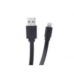 Kabel AVACOM LIG-120K USB - Lightning, 120cm, černá, DCUS-LIG-120K