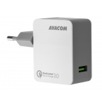 AVACOM HomeMAX síťová nabíječka Qualcomm Quick Charge 3.0, bílá, NASN-QC1X-WW - neoriginální