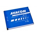 Baterie AVACOM GSSE-W900-S950A do mobilu Sony Ericsson K550i, K800, W900i Li-Ion 3,7V 950mAh (náhrad, GSSE-W900-S950A