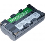 Baterie T6 power Sony NP-F330, NP-F530, NP-F550, NP-F570, 2600mAh, 18,7Wh, šedá, DCSO0006