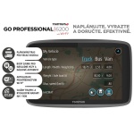 TomTom GO Professional 6200 EU, Wi-Fi, LIFETIME mapy, 1PL6.002.09