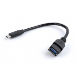 GEMBIRD Kabel CABLEXPERT USB-C OTG pro smart/tabl, 20cm, A-OTG-CMAF3-01
