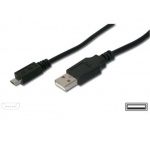 PremiumCord Kabel micro USB, A-B 2m, ku2m2f