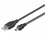 PremiumCord Kabel mini USB 2.0, A-B, 5pinů, 3m, ku2m3a