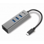 i-tec USB-C Metal HUB 3 Port + Gigabit Ethernet, C31METALG3HUB