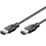 PremiumCord Firewire 1394 kabel 6pin-6pin 2m, kfir66-2