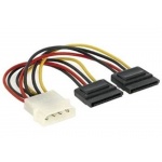 PremiumCord Napájecí kabel k HDD 5,25 Molex-2xSeri, kfsa-3