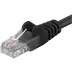 PremiumCord Patch kabel UTP RJ45-RJ45 level 5e 3m černá, sputp03C