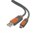 BELKIN USB 2.0 A-MiniB 5pin kabel, premium, 3.0 m, CU1200cp3M