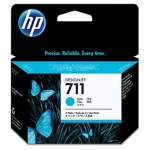 HP no 711 - azurová ink. kazeta -3 pack, CZ134A, CZ134A - originální