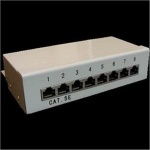 OEM Patch panel Box 8-port Cat5E STP na zed´, 5027121244