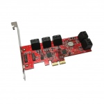 Addonics 6G 10-port SATA III PCIe 2X řadič, AD10SA6GPX2