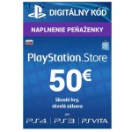 SONY PLAYSTATION PlayStation Live Cards 50 EUR Hang pro SK PS Store, PS719800057