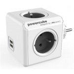 Zásuvka PowerCube ORIGINAL USB, Grey, 4 rozbočka, 2x USB, 423656