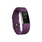 Fitbit Charge 2 Plum Silver - Large, FB407SPML-EU