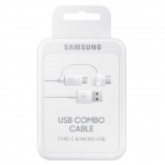 Samsung Kabel micro USB - USB typ C White, EP-DG930DWEGWW