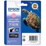 EPSON T1576 Vivid light magenta Cartridge R3000, C13T15764010 - originální