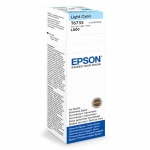 Epson T6735 Light Cyan ink 70ml  pro L800, C13T67354A - originální