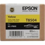Epson Singlepack Photo Yellow T850400 UltraChrome HD ink 80ml, C13T850400 - originální